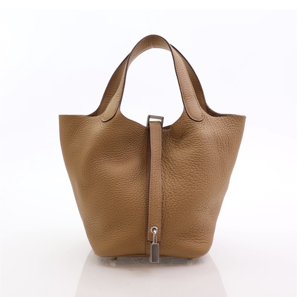 Hermes Handbags - SOLD- Authentic Hermes Picotin 18 Biscuit
